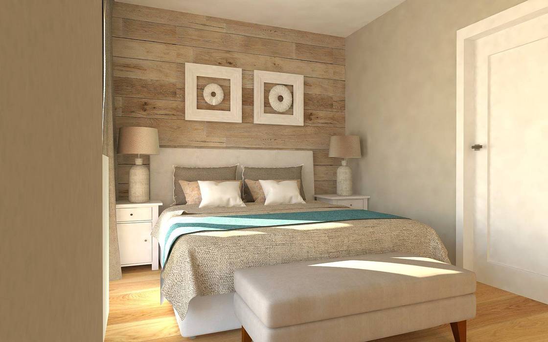 Mieszkanie Gdańsk Wrzeszcz, Interior Idea Projektowanie Wnętrz Interior Idea Projektowanie Wnętrz Bedroom