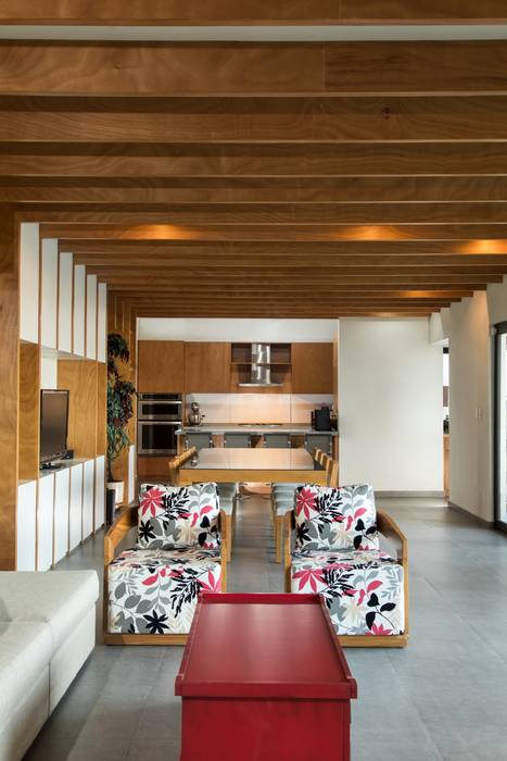 Casa Encino LGZ Taller de arquitectura Livings modernos: Ideas, imágenes y decoración