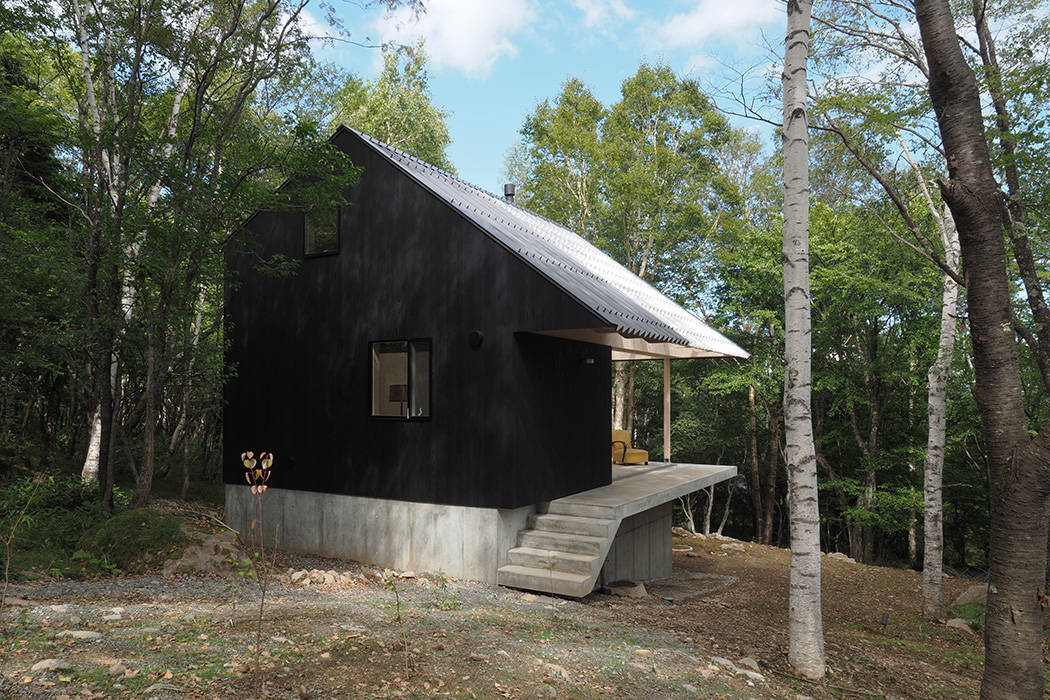 森の山荘, 桑原茂建築設計事務所 / Shigeru Kuwahara Architects 桑原茂建築設計事務所 / Shigeru Kuwahara Architects Scandinavian style houses Wood Wood effect