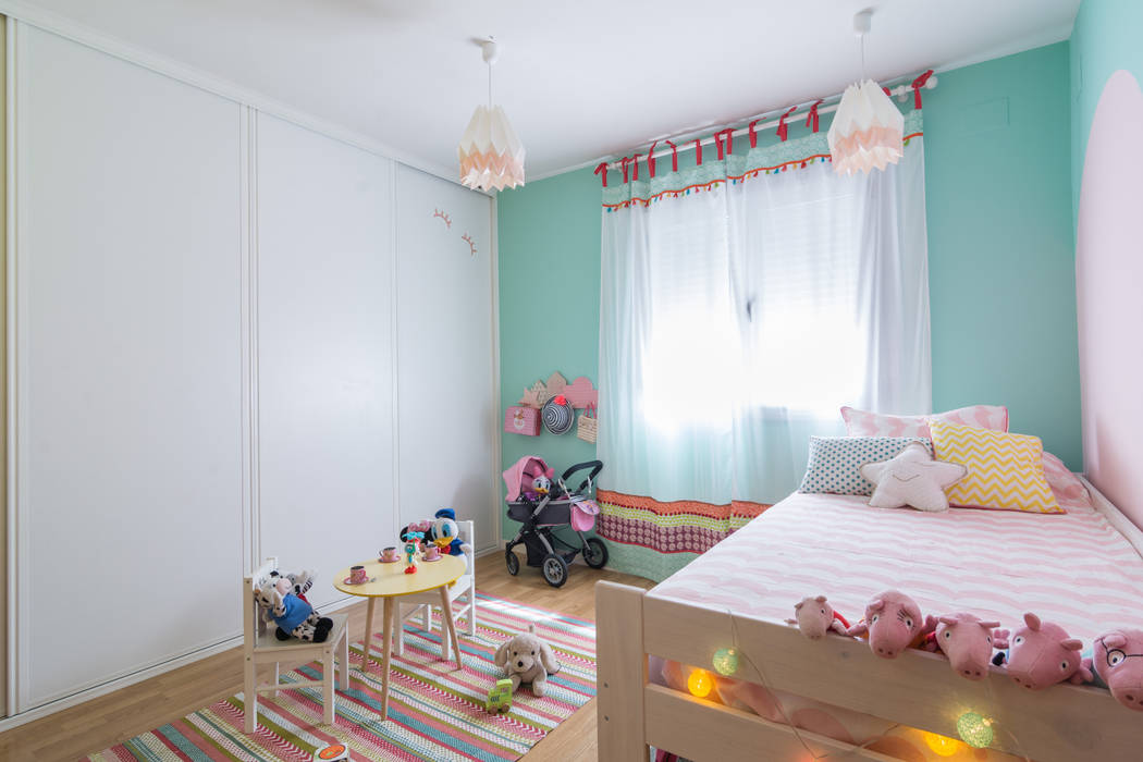 Dormitorio Infantil Ópera de Domingo Habitaciones para niños de estilo escandinavo