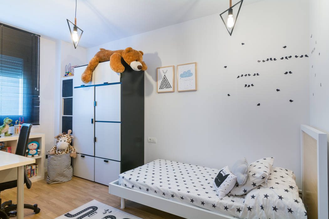 Dormitorio Infantil Ópera de Domingo Habitaciones para niños de estilo escandinavo