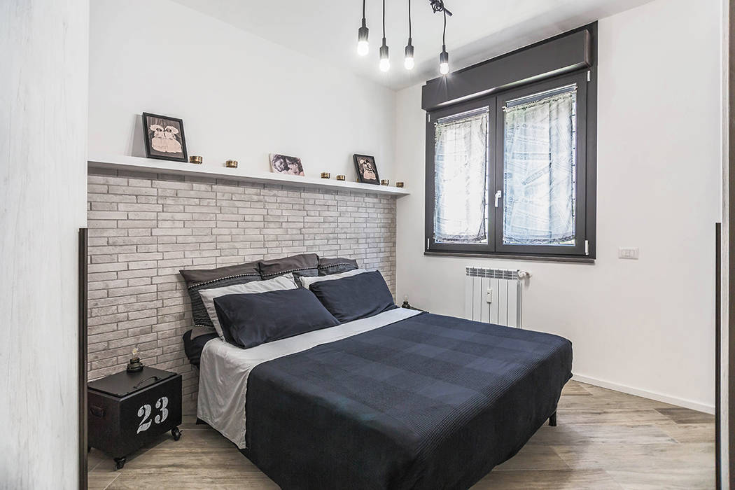 Ristrutturazione appartamento 85 mq roma, casilina: camera da letto ... Ristrutturare la camera da letto
