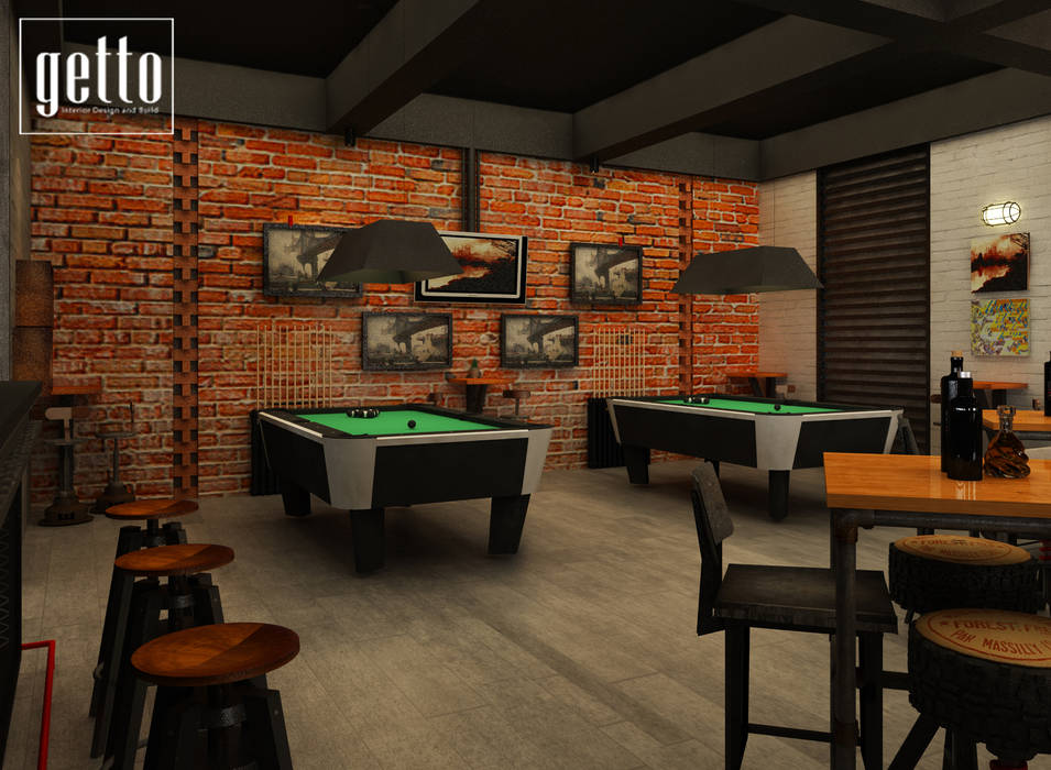 Clique Industrial Bar Concept, Getto_id:industri oleh Getto_id, Industrial