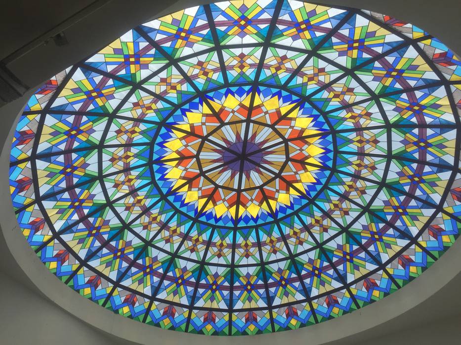 Stainedglass Domes , Glasstec Glasstec