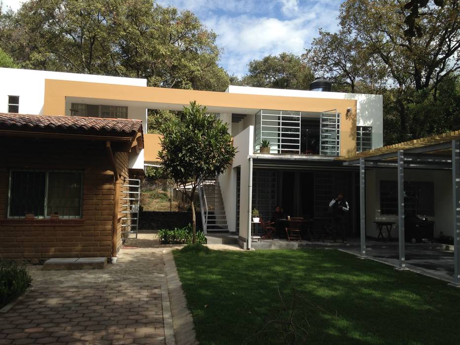 Homify casas de campo metal blanco | homify