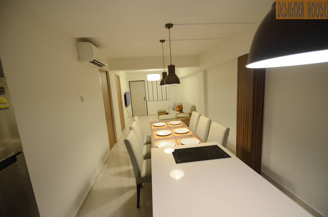 3 Room Hdb Flat Knock Out Modern Kitchen By Designer House Modern