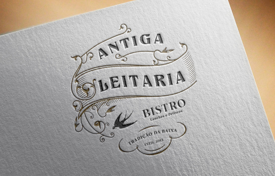 Antiga Leitaria Bistro (Porto), Think Bold Studio Think Bold Studio Espacios comerciales Restaurantes