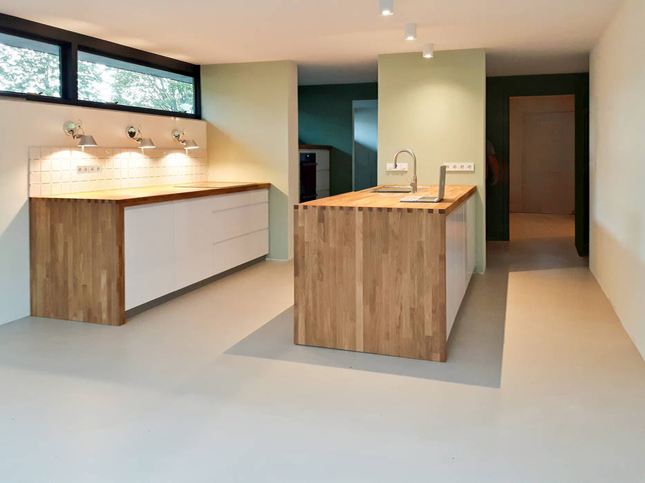 detail keuken homify Keukenblokken Hout Hout