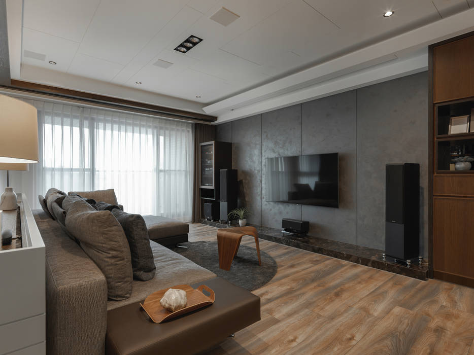 ​電視牆 存果空間設計有限公司 Living room