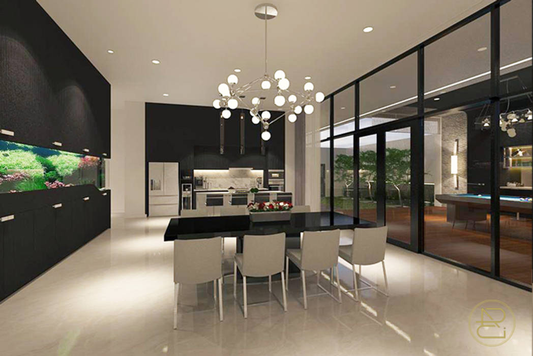 Sun House, Arci Design Studio Arci Design Studio Ruang Makan Modern