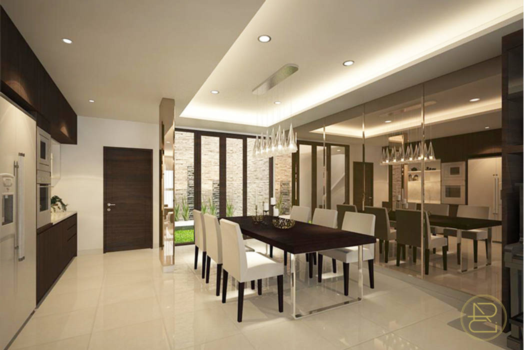 SL House, Arci Design Studio Arci Design Studio Ruang Makan Modern