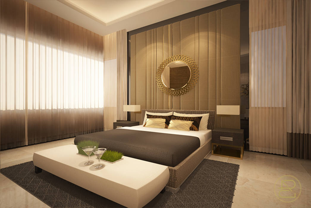 Teratai House, Arci Design Studio Arci Design Studio Kamar Tidur Modern