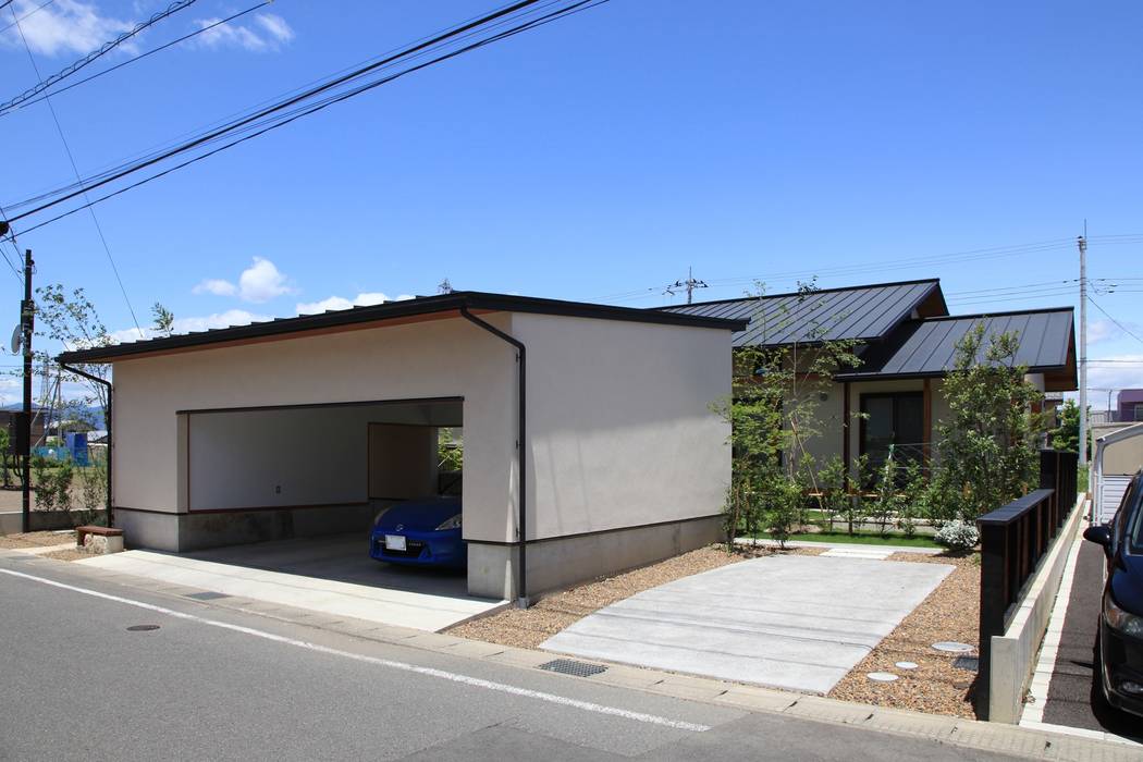 大きな輪の家 田村建築設計工房 日本家屋 アジアの家 Homify