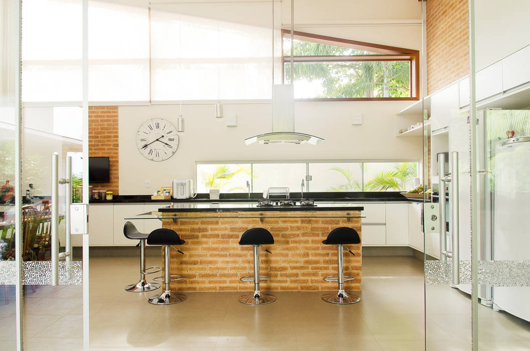 Casa da Mata, Flavio Vila Nova Arquitetura Flavio Vila Nova Arquitetura Kitchen