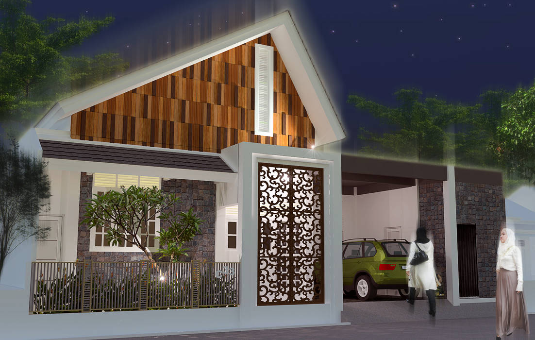 Mr. Deny House, Griya Cipta Studio Griya Cipta Studio Casas unifamiliares Madera Acabado en madera