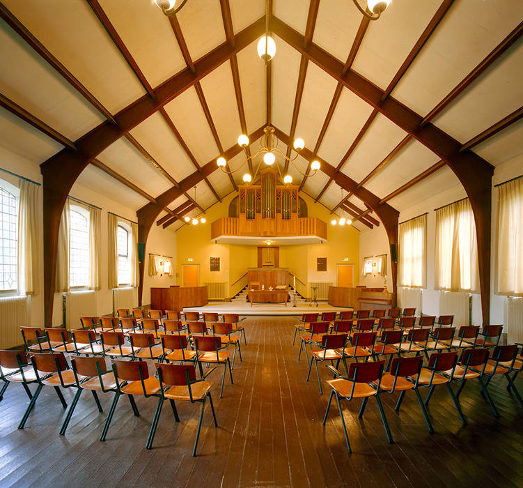 Koepelkerk Onnen - Kerkzaal voor Renovatie MINT Architecten Klassieke studeerkamer