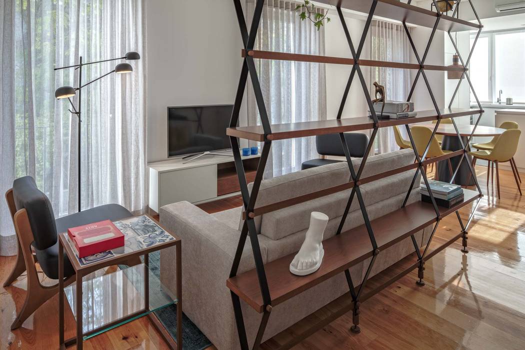 HALL | LIVING ROOM Conceitos Itinerantes, Lda Salas de estar modernas