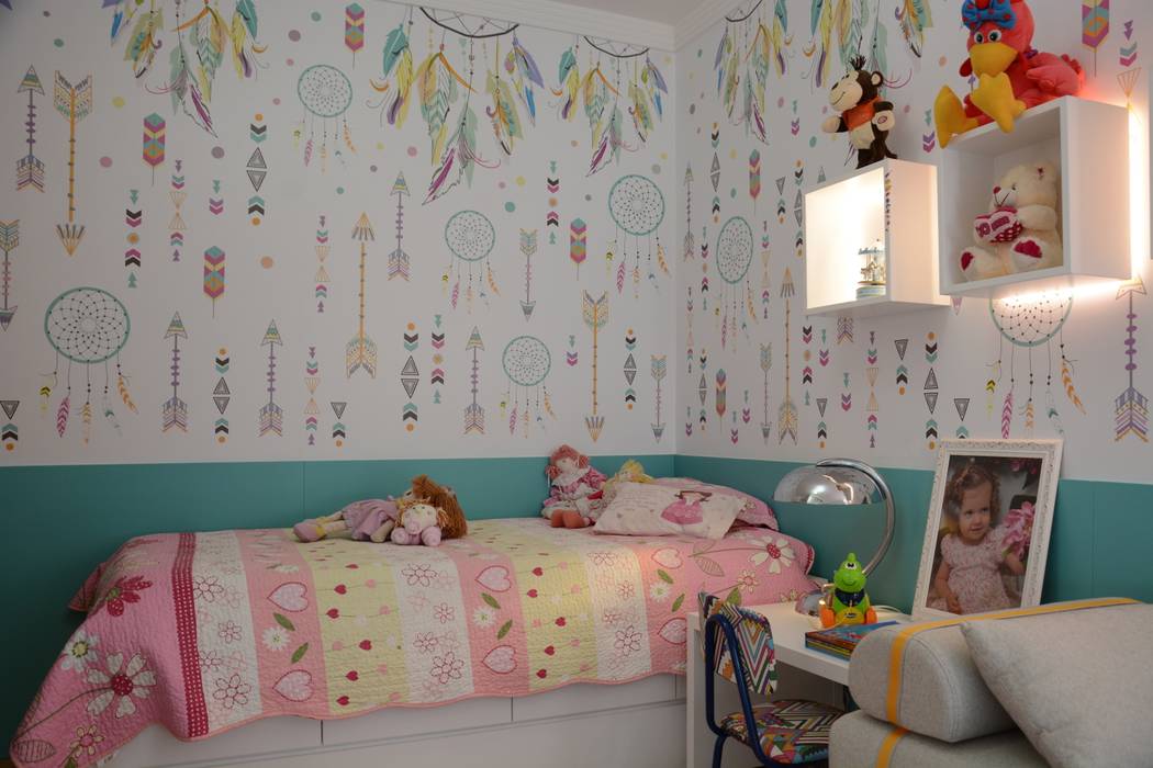 homify Cuartos para niñas Tablero DM