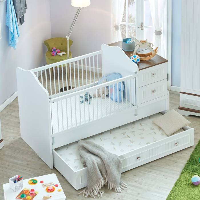 Extendable cot bed top