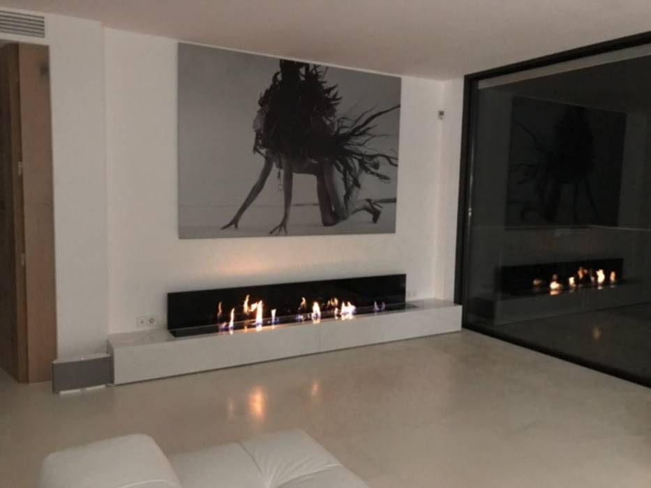 Private residence in Ibiza, Spain , GlammFire GlammFire Living room