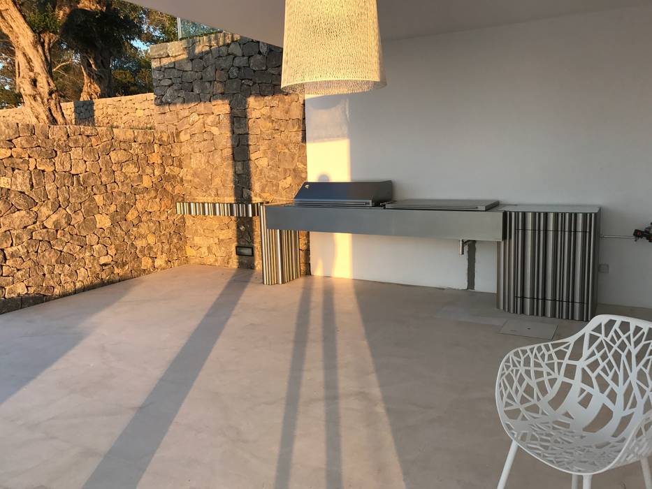 Private residence in Ibiza, Spain GlammFire Varandas, marquises e terraços ecléticos