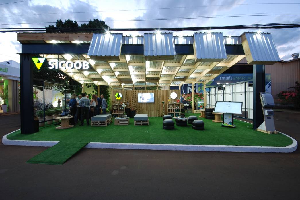 EcoStand Expo Londrina 2017, Guazzelli Gomes Guazzelli Gomes Commercial spaces Event venues