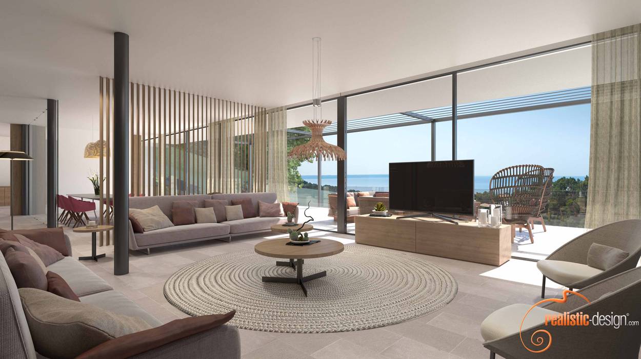 Perspectivas 3d - comedores: salones de estilo de realistic-design ... Perspectivas 3d - comedores: salones de estilo de realistic-design ...
