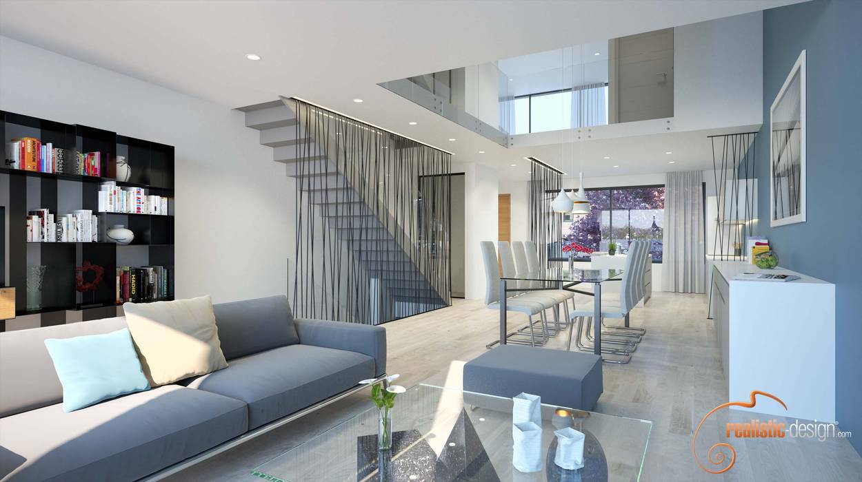 Perspectivas 3d - comedores: salones de estilo de realistic-design ... Perspectivas 3d - comedores: salones de estilo de realistic-design ...