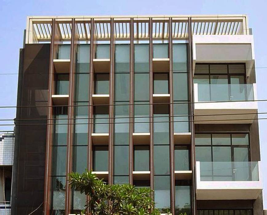 PB131 Office, Simple Projects Architecture Simple Projects Architecture Ruang Komersial Aluminium/Seng Gedung perkantoran