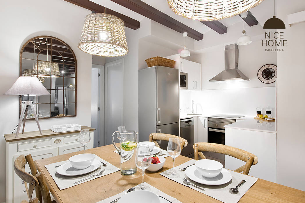 Proyecto Ramblas, Nice home barcelona Nice home barcelona Mediterranean style dining room