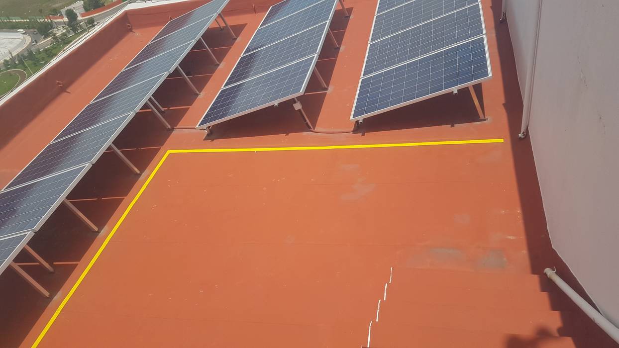 Sistema solar de interconexión a CFE Torre Palmas Plaza, Vumen mx Vumen mx Techos