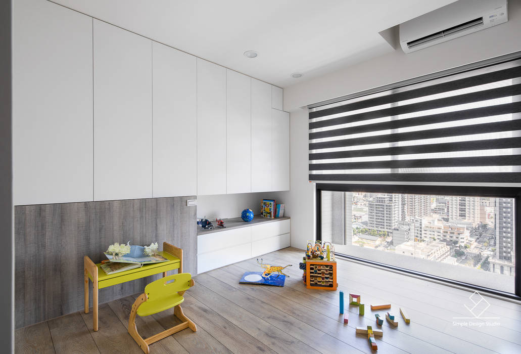 兒童房 極簡室內設計 Simple Design Studio 臥室 兒童房