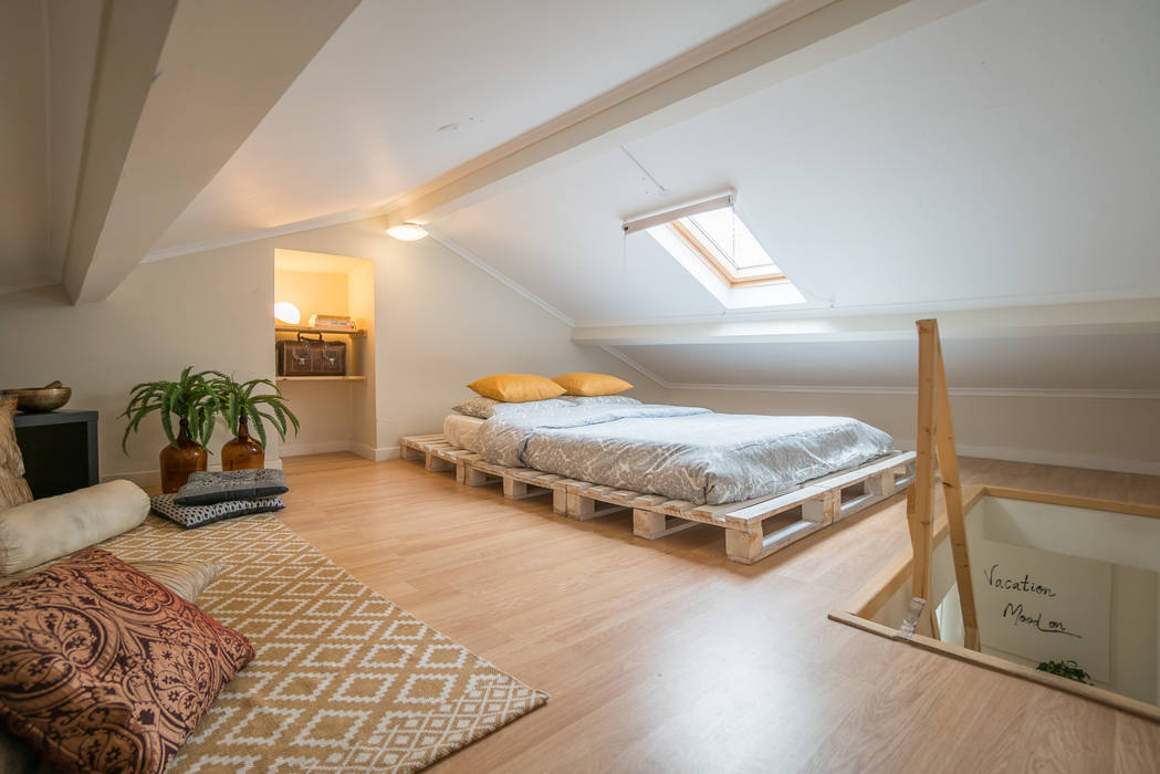 Alojamento Local | Lisboa, YS PROJECT DESIGN YS PROJECT DESIGN Asian style bedroom Beds & headboards