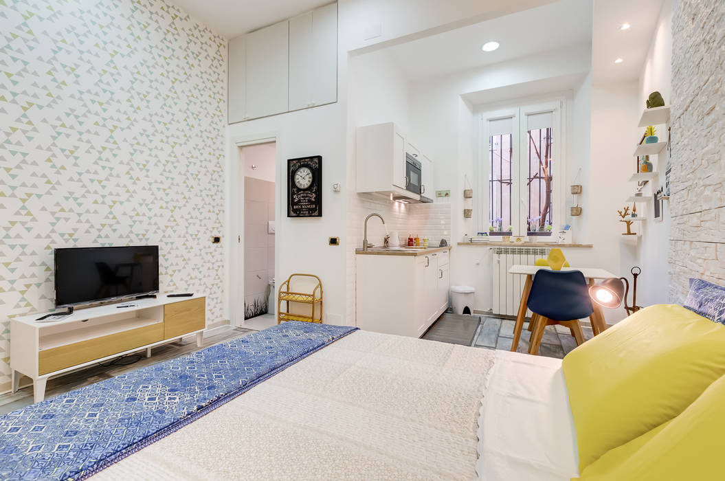 Mini Appartamento Turistico - Roma, Luca Tranquilli - Fotografo Luca Tranquilli - Fotografo Camera da letto moderna