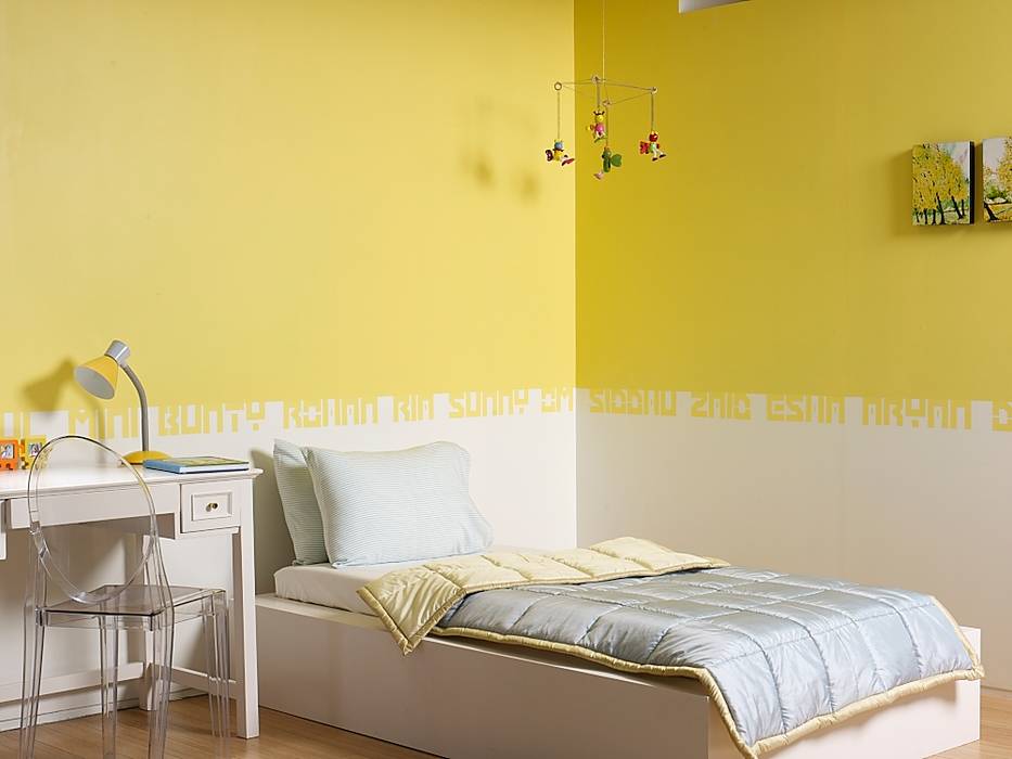 Minimal English inspired living spaces, Papersky Studio Papersky Studio Habitaciones para niños de estilo minimalista