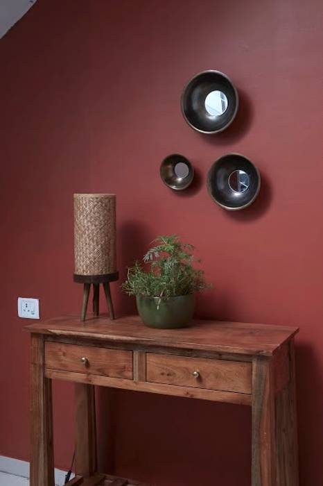 Tropical Spaces, Papersky Studio Papersky Studio Tropical style corridor, hallway & stairs