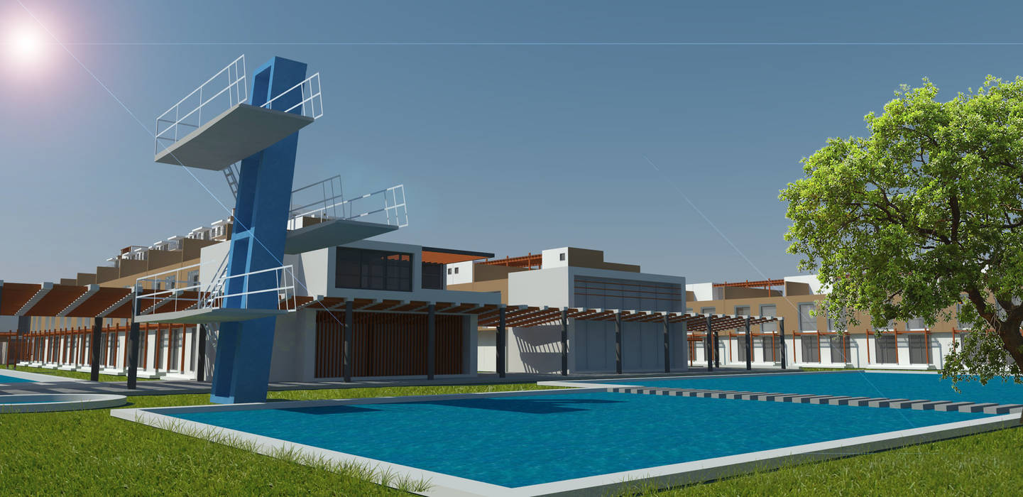 Master Plan Ricaurte, Bustos + Quintero arquitectos Bustos + Quintero arquitectos Casas multifamiliares