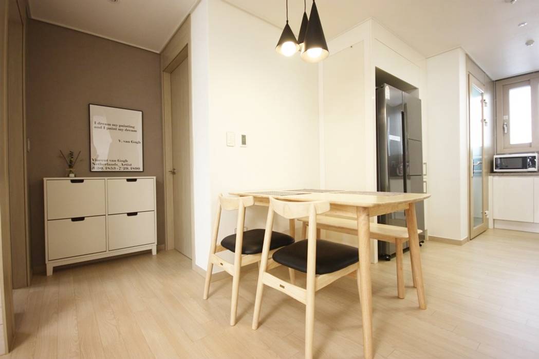 따뜻한 내츄럴 홈스타일링, homelatte homelatte Minimalist kitchen