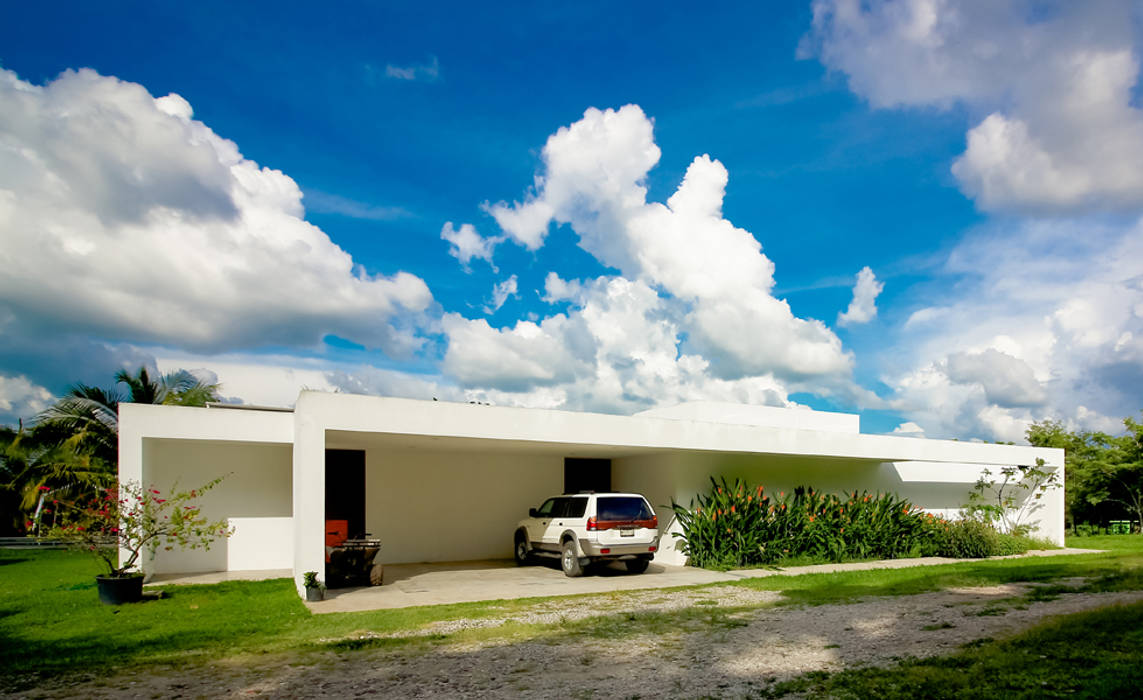 Casa CP COUTIÑO & PONCE ARQUITECTOS Casas unifamiliares Villahermosa,Tabasco,Proyecto Ejecutivo,Obra,Diseño,Proyecto,Construcción