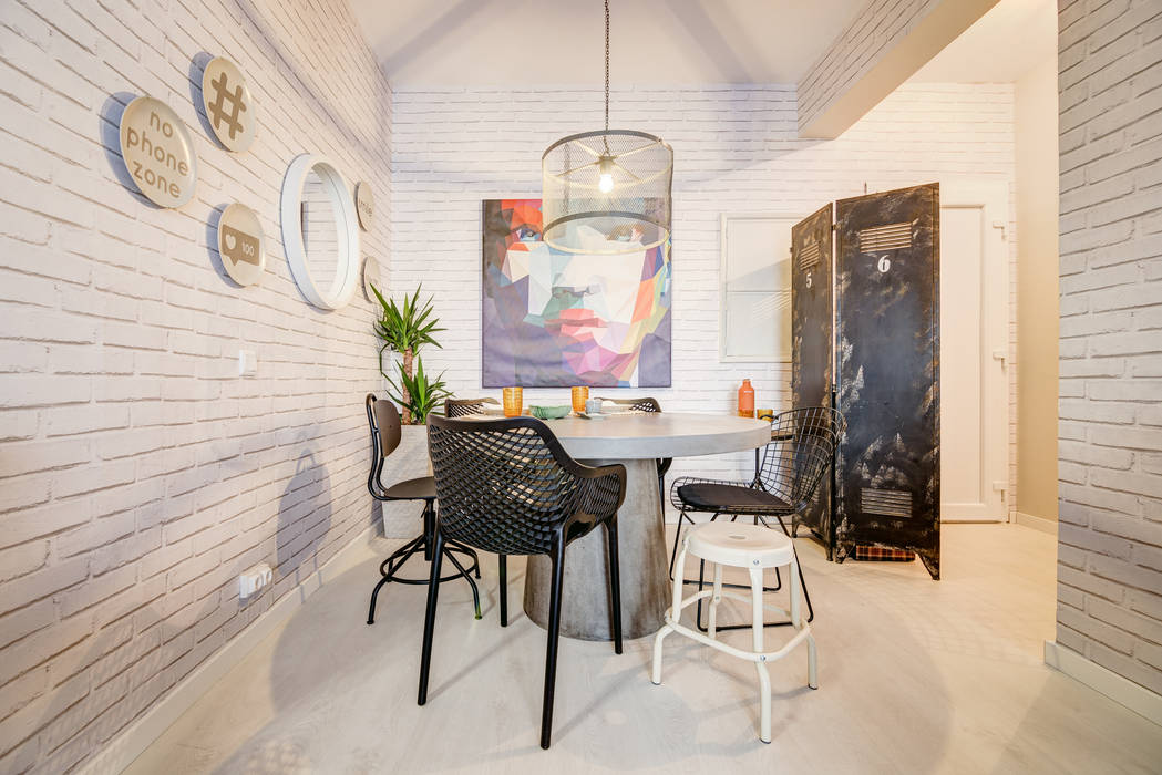 Querido Mudei a Casa - Ep 2607 Santiago | Interior Design Studio Salas de jantar industriais
