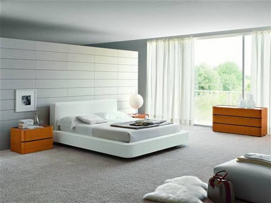 The Master Bedroom, Spacio Collections Spacio Collections Modern Bedroom Textile Amber/Gold Accessories & decoration