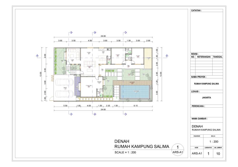 Rumah Bpk. Fajar, SUKAM STUDIO SUKAM STUDIO Rumah Minimalis