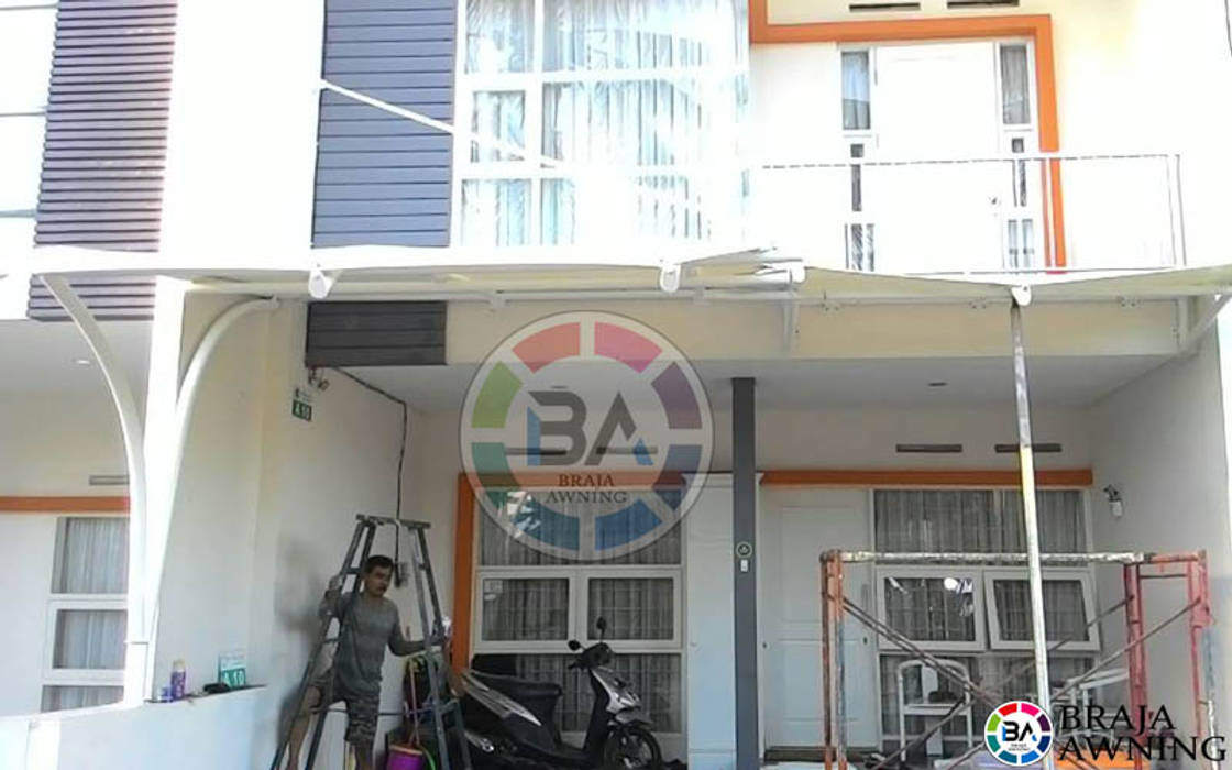 Tenda Membrane teras rumah Jakarta Braja Awning & Canopy Modern Terrace Iron/Steel membrane pvc,tenda membrane,canopy membrane,Jakarta,Accessories & decoration