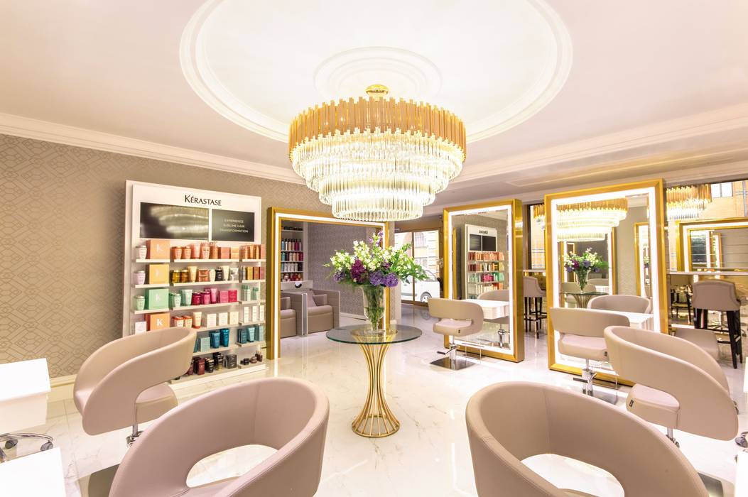 House of Evelyn Beauty Salon, Design by UBER Design by UBER Modern spa