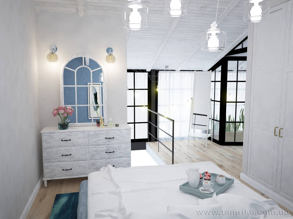 Loft Interior Design Tamriko Interior Design Studio Industrial style bedroom