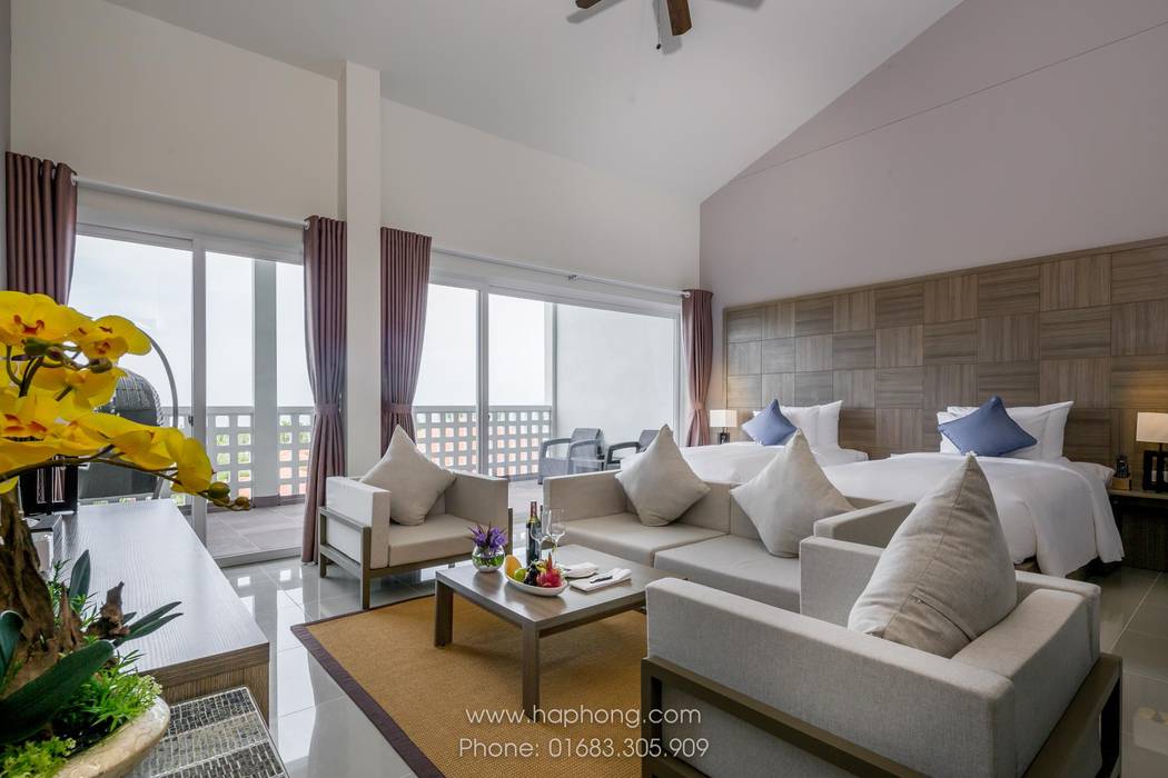 KHU RESORT AND HOTEL GRANDVRIO OCEAN ĐÀ NẴNG, CÔNG TY TNHH THIẾT KẾ PDS INTERIOR HOÀNG DƯƠNG CÔNG TY TNHH THIẾT KẾ PDS INTERIOR HOÀNG DƯƠNG Commercial spaces Trung tâm triển lãm