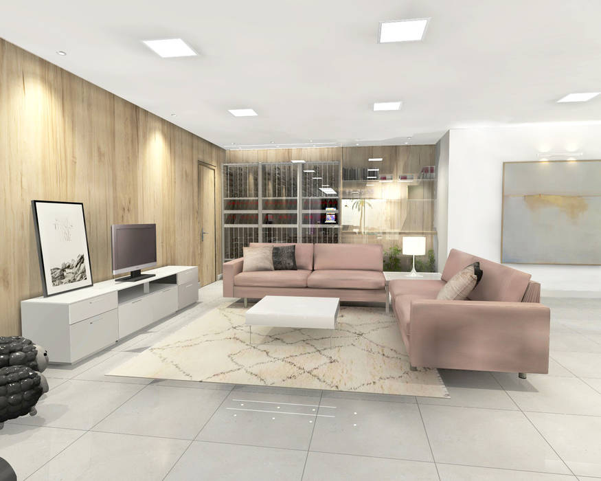 Diseño de sotano acondicionado garajes de estilo moderno de carman