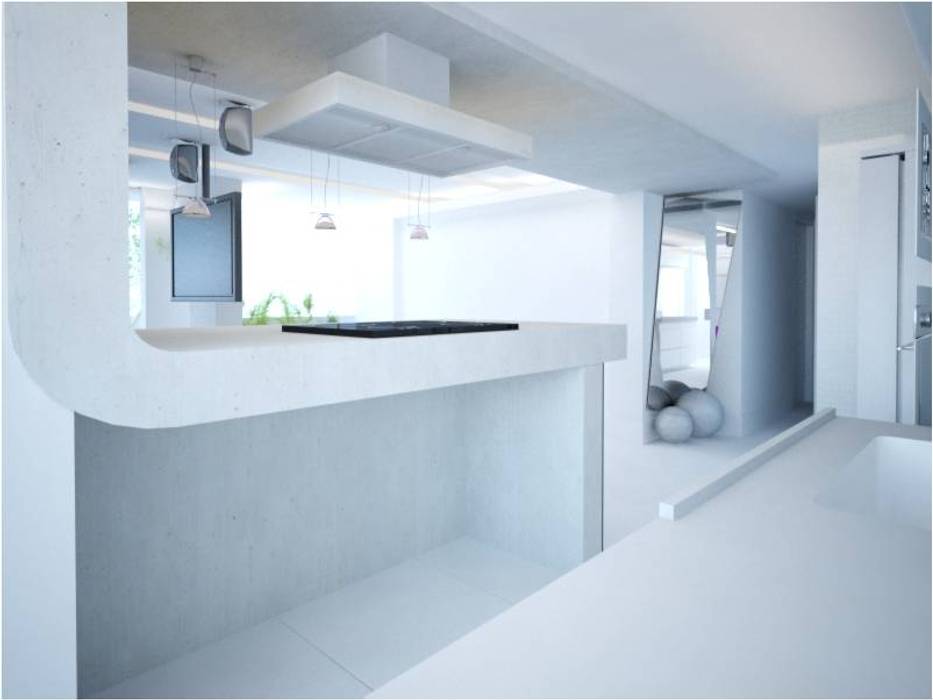 Reforma de apartamento de alto padrão, PLANYTEC CONSTRUÇOES E PROJETOS PLANYTEC CONSTRUÇOES E PROJETOS Modern kitchen