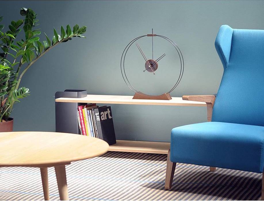 Unique Clock for your Space. , Spacio Collections Spacio Collections Modern living room Wood-Plastic Composite clocks,nomon,unique,living room,expressive,different,Accessories & decoration