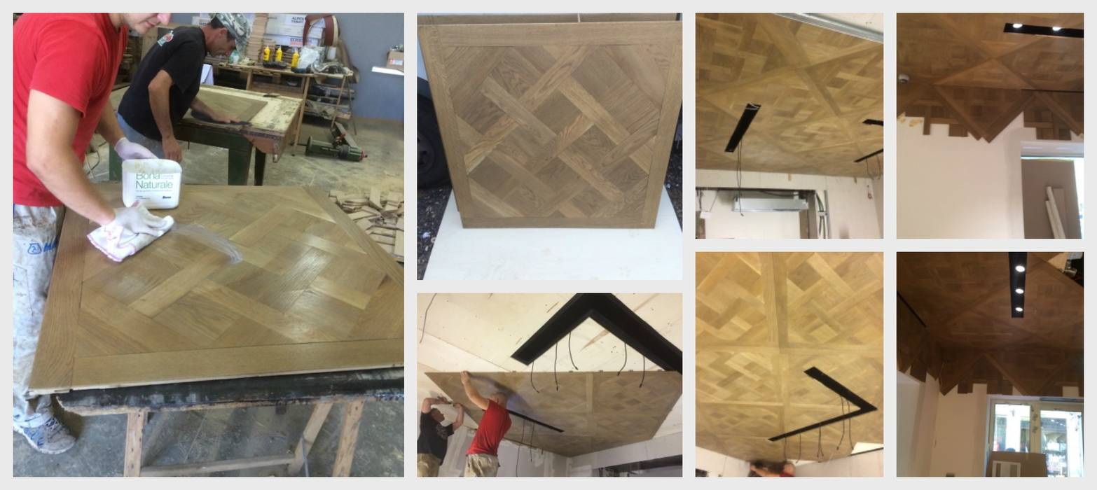 Quadri Artigianali Modello Versailles In Parquet Di Quercia Negozi Locali Commerciali In Stile Classico Di Soloparquet Srl Classico Legno Massello Variopinto Homify